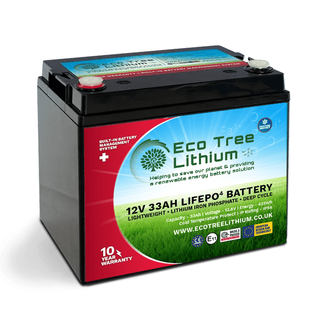 Rs 12v 33ah Deep Cycle Mobility Lifepo4 Lithium Battery