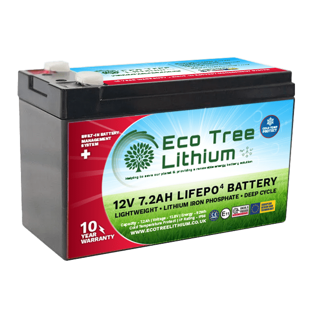 Rs 12v 7.2ah Deep Cycle Mobility Lifepo4 Lithium Battery